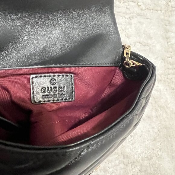 GUCCI GG Marmont mini shoulder bag new - Picture 4 of 7